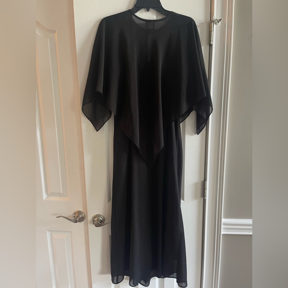 R&M Richards Dress, Black, Size 12P - Picture 3 of 7